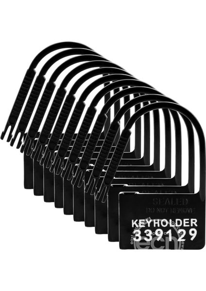 XR Brands MASTER SERIES 10 PACK PLASTICK CHASITY LOCKS