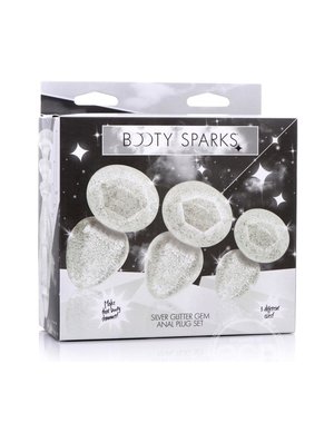 XR Brands BOOTY SPARKS GLITTER GEM 3PC SET