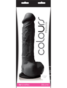 NASSTOYS COLOURS PLEASURES SILICONE 8" BLACK