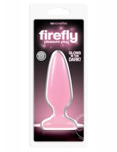 NS Novelties FIREFLY PLEASURE PLUG MEDIUM GLOW IN THE DARK