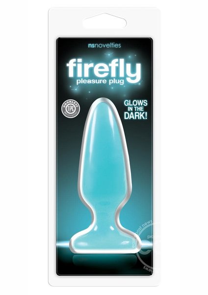 NS Novelties FIREFLY PLEASURE PLUG MEDIUM GLOW IN THE DARK