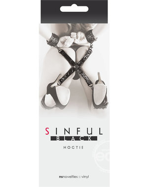 SINFUL SINFUL BLACK HOGTIE RESTRAINT
