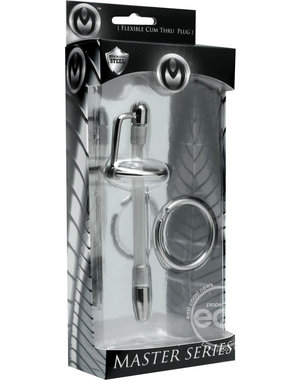 XR Brands MASTER SERIES INERTIA FLEXIBLE CUM THRU PLUG