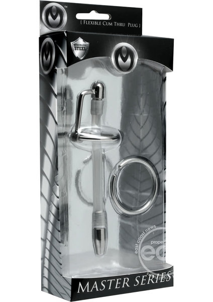 XR Brands MASTER SERIES INERTIA FLEXIBLE CUM THRU PLUG