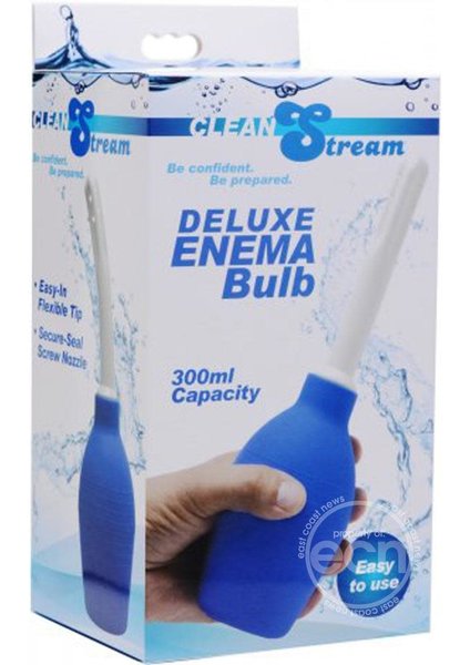 XR Brands CLEAN STREAM DELUXE ENEMA BULB