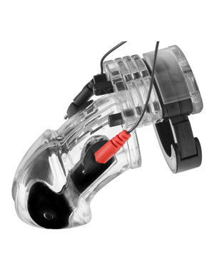XR Brands ZUES ELECTRO LOCKDOWN ESTIM MALE CHASITY CAGE