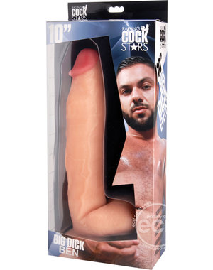 XR Brands RAGING COCK STARS BIG DICK BEN 10"