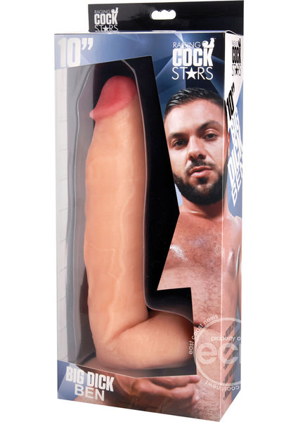 XR Brands RAGING COCK STARS BIG DICK BEN 10"
