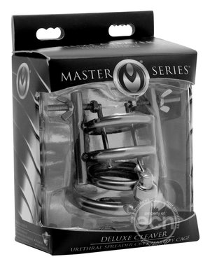 XR Brands MASTER SERIES DELUXE CLEAVER URETHRAL SPREADER CBT CHASTITY CAGEG