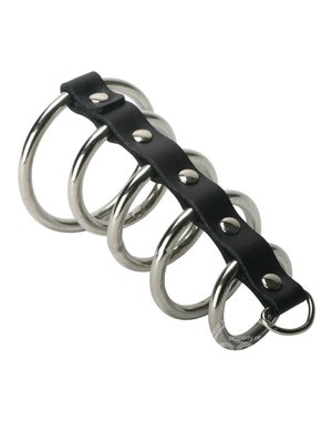 XR Brands CHASTITY, STRICT GATES OF HELL 5 RING