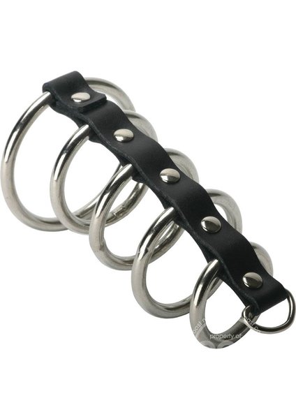 XR Brands CHASTITY, STRICT GATES OF HELL 5 RING