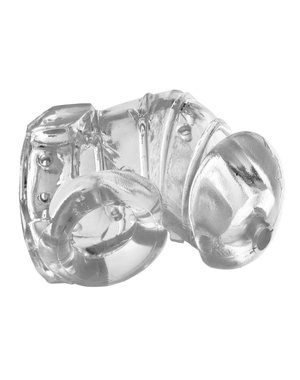 XR Brands MASTER SERIES DETAINED SOFT CHASITY CAGE 4"