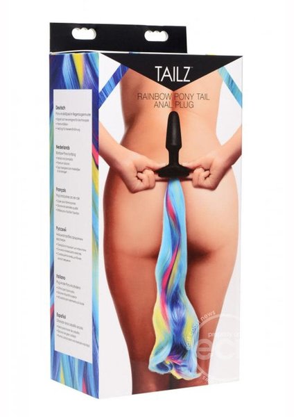 XR Brands TAILZ PONY RAINBOW