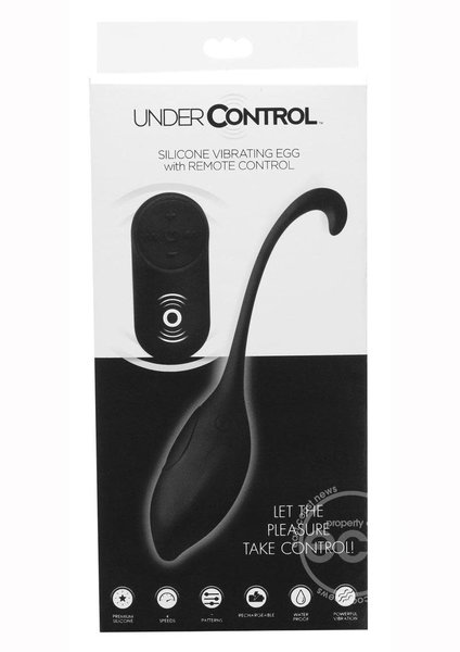XR Brands UNDER CONTROL SILICONE VIBRATING EGG