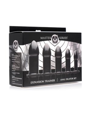 XR Brands MASTER SERIES EXPANSION TRAINER  ANAL DILATOR SET