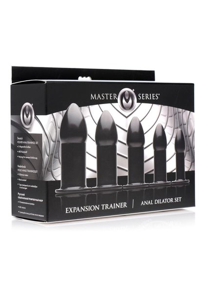 XR Brands MASTER SERIES EXPANSION TRAINER  ANAL DILATOR SET