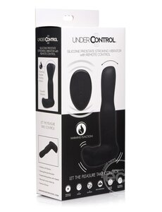 XR Brands UNDER CONTROL SILICONE PROSTATE STROKING VIBRATOR
