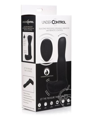 XR Brands UNDER CONTROL SILICONE PROSTATE STROKING VIBRATOR