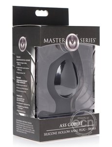 XR Brands MASTER SERIES SILICONE HOLLOW PLUG