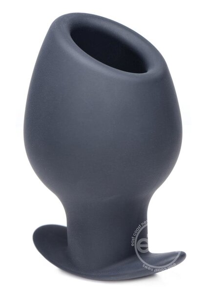 XR Brands MASTER SERIES SILICONE HOLLOW PLUG