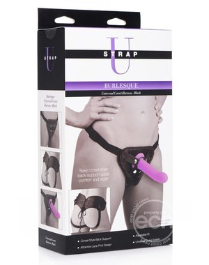 XR Brands STRAP U BURLESQUE UNIVERSAL CORSET HARNESS