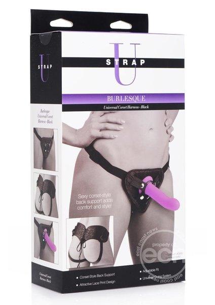 XR Brands STRAP U BURLESQUE UNIVERSAL CORSET HARNESS