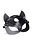 XR Brands Master Series Naughty Kitty Mask - Black