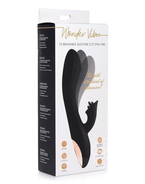 XR Brands WONDER VIBES BENDABLE RABBIT VIBE