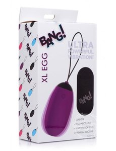 XR Brands BANG XL VIBE EGG PURPLE