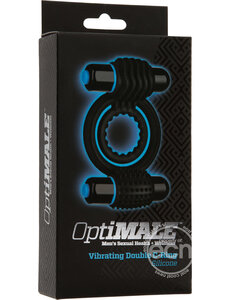 Doc Johnson OPTIMALE VIBE DOUBLE BLACK