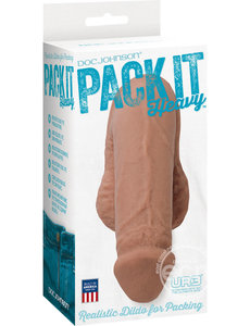Doc Johnson PACK IT HEAVY 5.7", BROWN