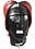 ROUGE GARMENTS ROUGE LEATHER FLY TRAP ADJUSTABLE MASK BLACK & RED