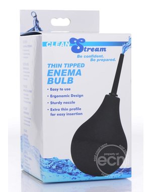 XR Brands CLEAN STREAM THIN TIPPED ENEMA BULB