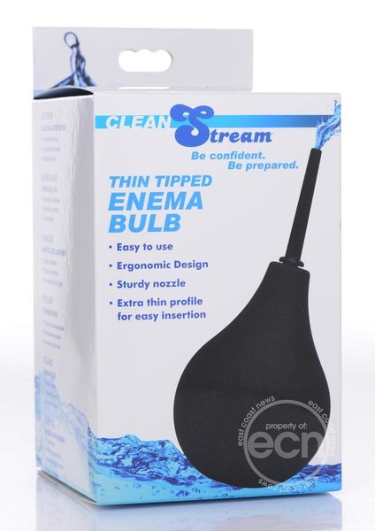 XR Brands CLEAN STREAM THIN TIPPED ENEMA BULB