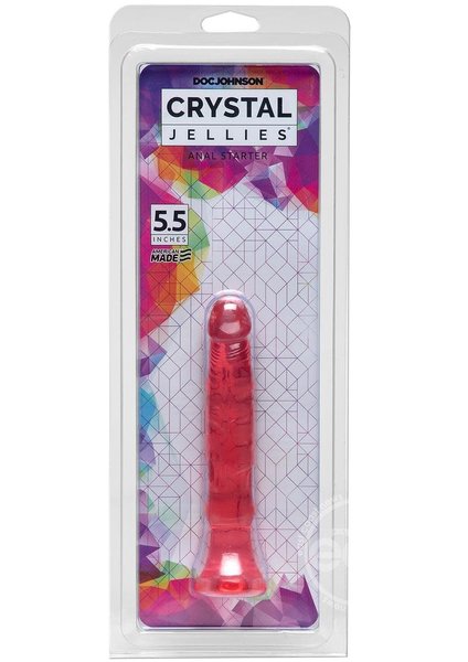 Doc Johnson CRYSTALS JELLIES ANAL STARTER KIT 6"