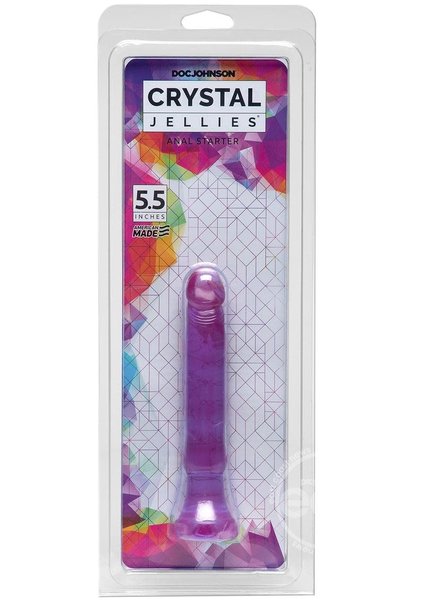Doc Johnson CRYSTALS JELLIES ANAL STARTER KIT 6"