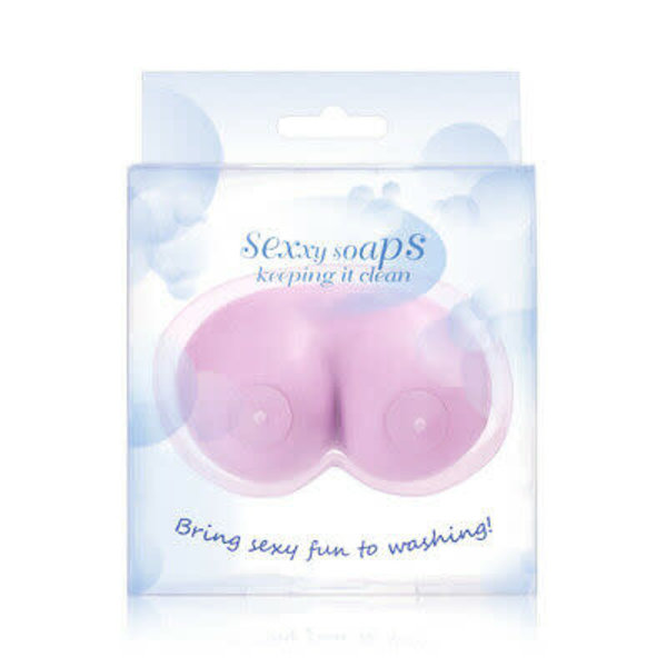 SI NOVELTIES BUBBLING BOOBS SEXXY SOAP PINK  - 50% OFF