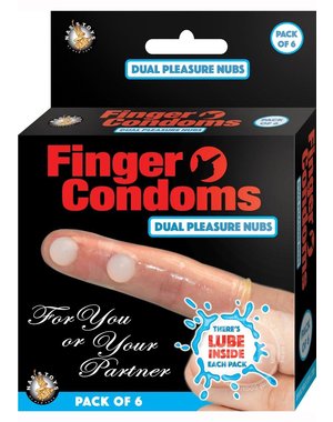 NASSTOYS FINGER CONDOMS 6PK