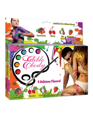 CalExotics EDIBLE BODY PLAY PAINTS ASSORTED FLAVORS