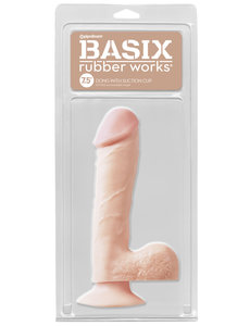 PIPEDREAM PRODUCTS BASIX WITH BALLS & SUCTION 7.5"