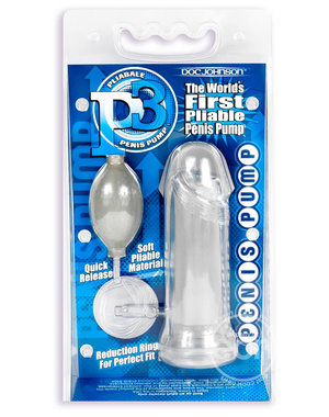 Doc Johnson P3 PENIS PUMP,CLEAR