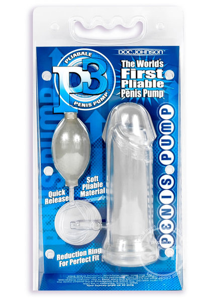 Doc Johnson P3 PENIS PUMP,CLEAR