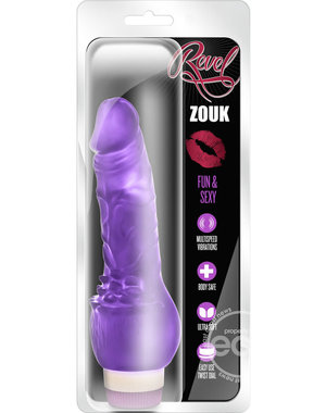 BLUSH NOVELTIES REVEL, ZOUK 7.8",PURPLE