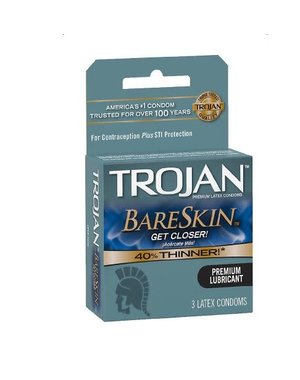 TROJAN TROJAN BARESKIN VERY SENSITIVE