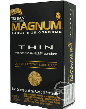 TROJAN TROJAN MAGNUM THIN 12PK