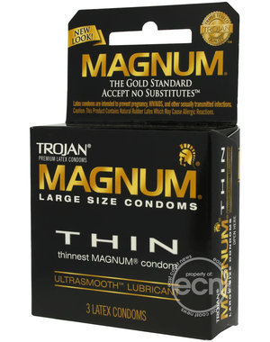 TROJAN TROJAN MAGNUM THIN 3PK