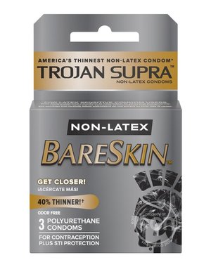 TROJAN TROJAN SUPRA MICROSHEER LUB 3PK