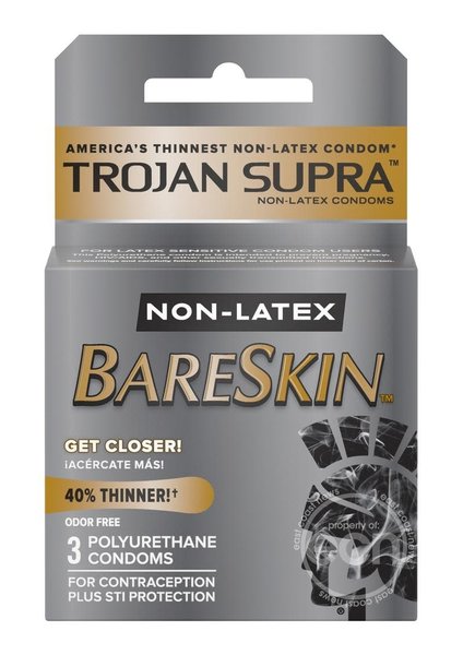 TROJAN TROJAN SUPRA MICROSHEER LUB 3PK