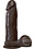 Doc Johnson REALISTIC COCK 8" CHOCOLATE