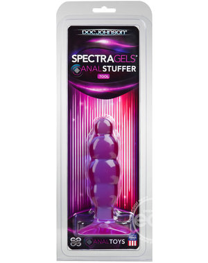 Doc Johnson SPECTRA GELS, ANAL STUFFER,PURPLE